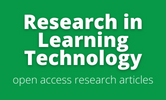 Read open access research articles from Research in Learning Technology