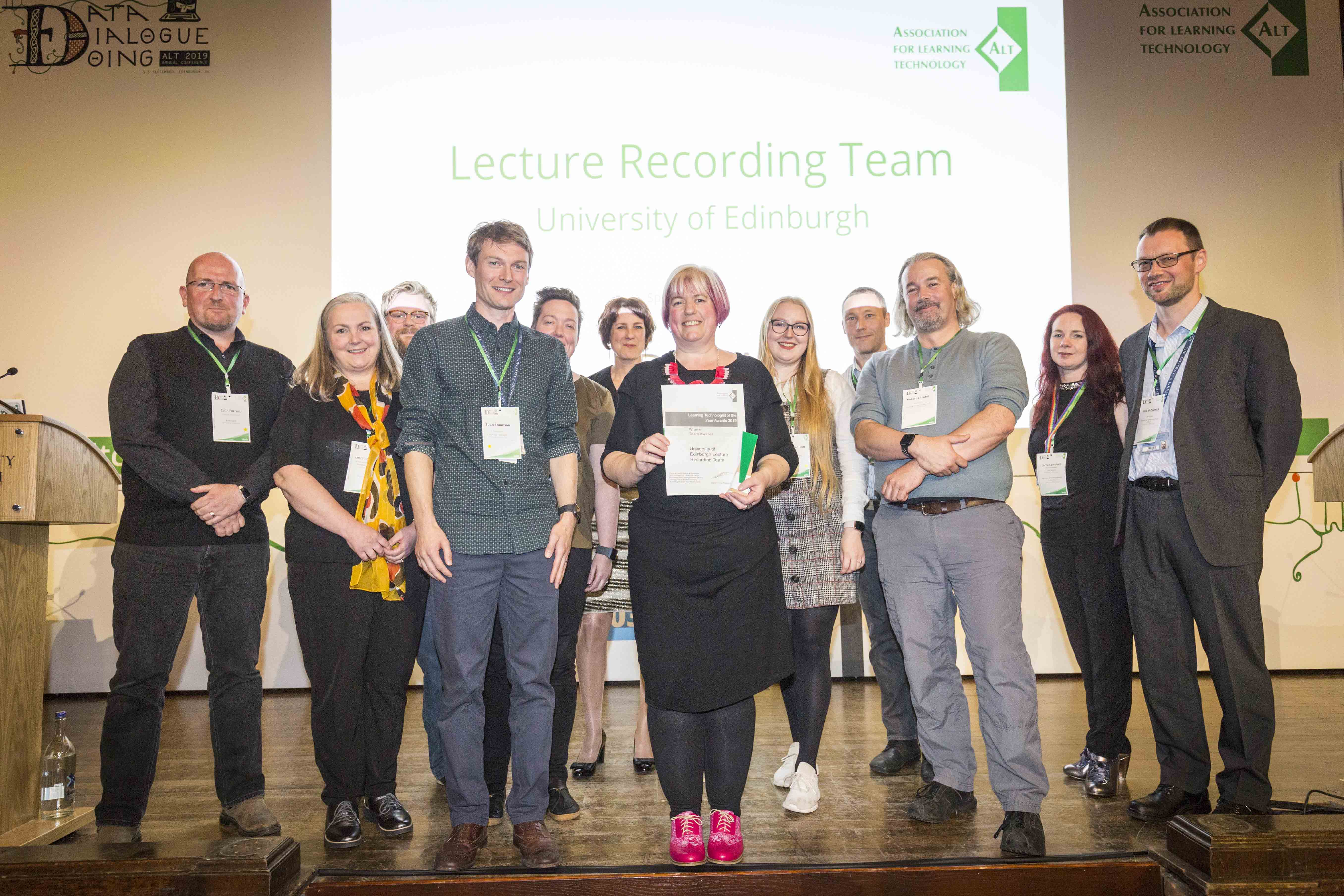 The Lecture Recording Team, University of Edinburgh