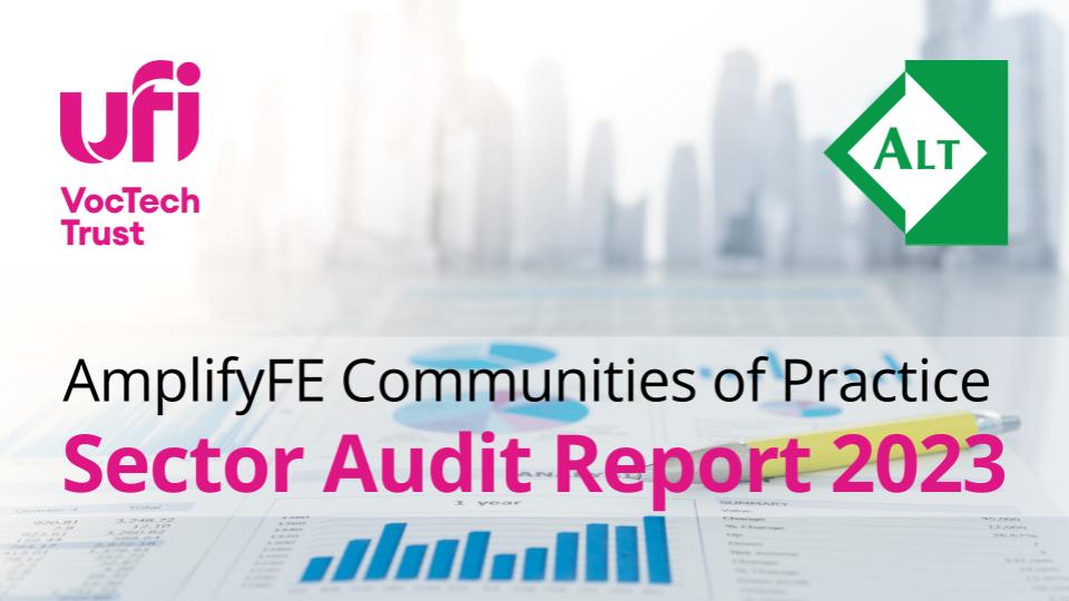 AmplifyFE communities of practice sector audit report 2023