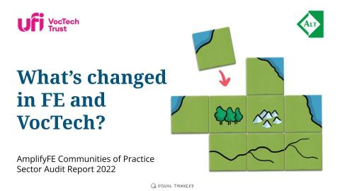 What's changed in FE and VocTech? AmplifyFE Communities of Practice Sector Audit Report 2022