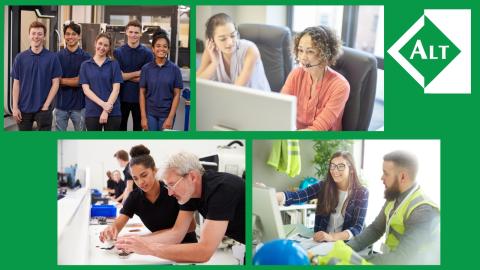 ALT joins IfATE’s influential advisory group for apprenticeships and skills training Photos of apprentices / training opportunities