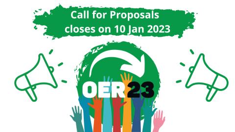 Call for proposals closing on 10 Jan 2023