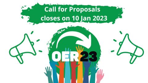 Call for Proposals closes 10 January 2023 Call for proposals closing on 10 Jan 2023