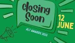 closing soon - ALT Awards 2023, 12 June. 