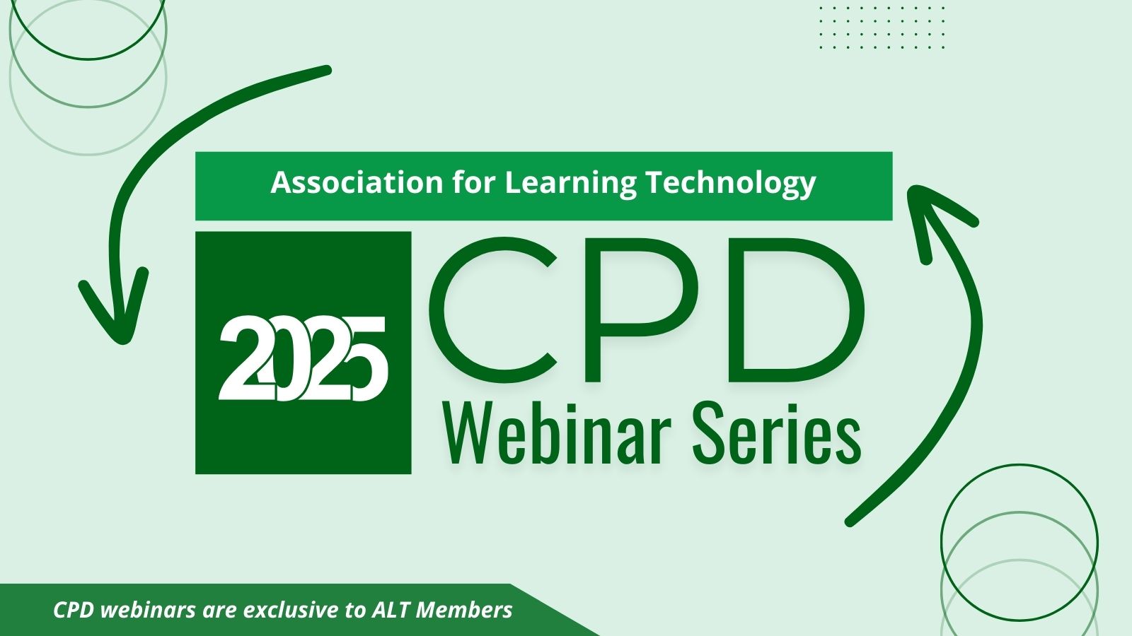 2025 CPD Webinar Series