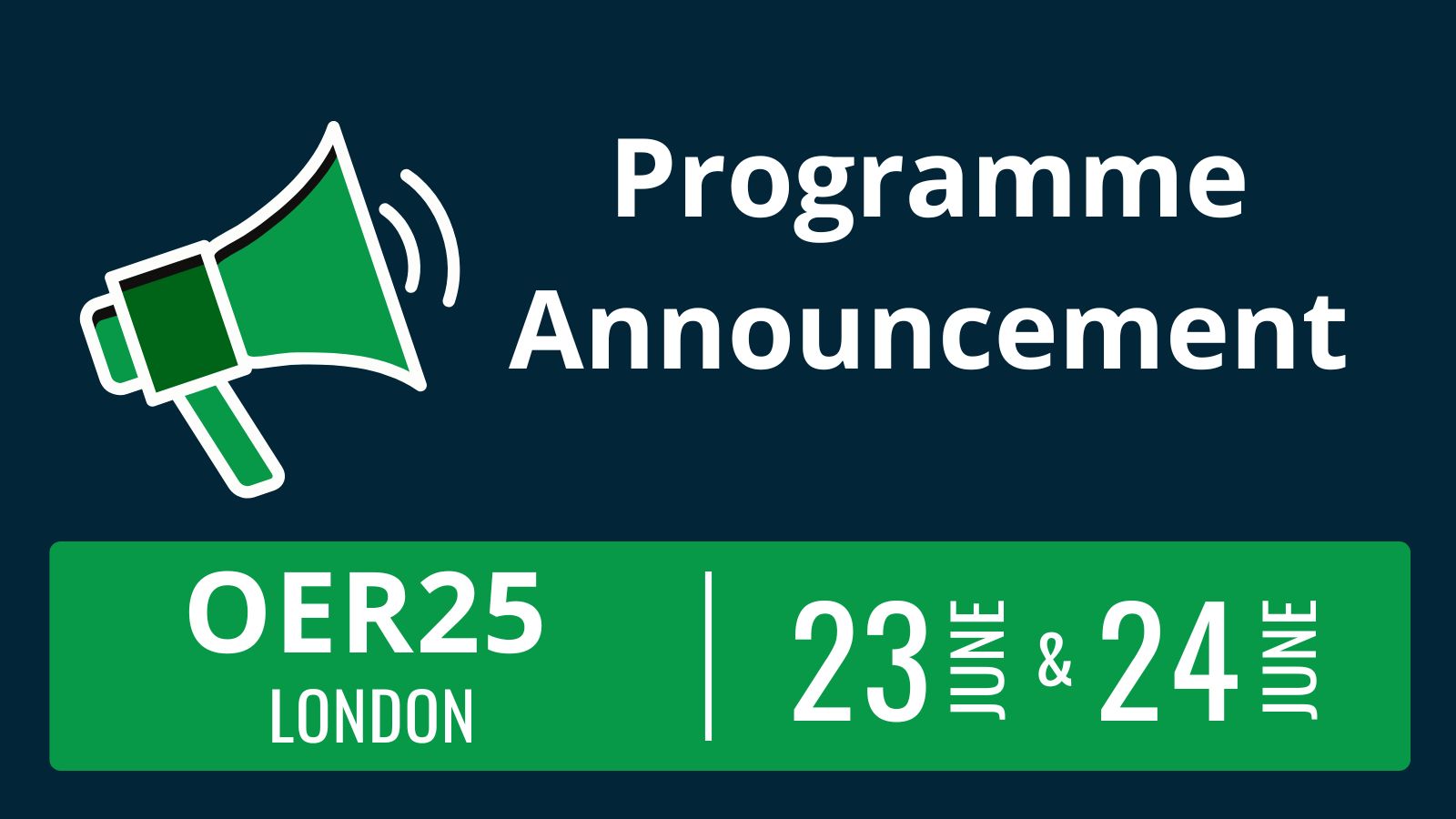 OER25 Programme