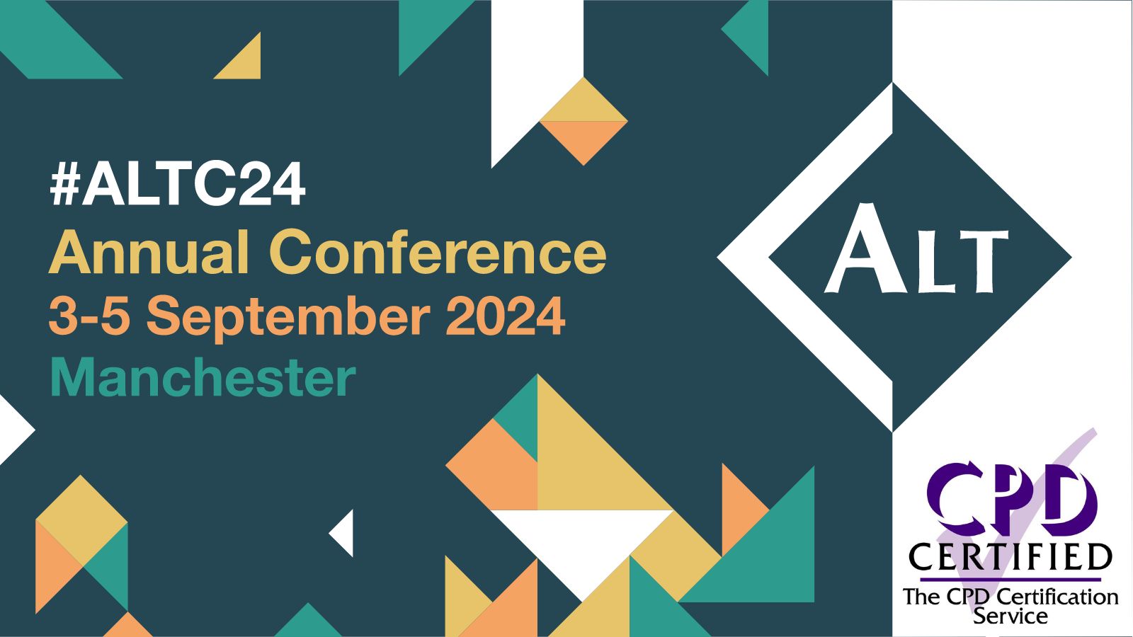 #ALTC24, Annual Conference, 3-5 September 2024, Manchester