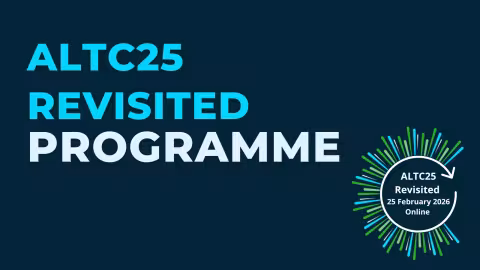 ALTC25 Revisited Programme 